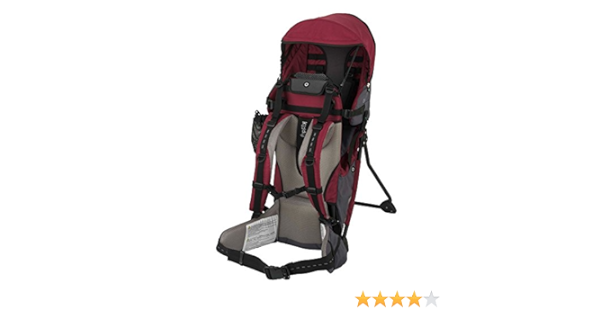 Kiddy Porte Bebe Dorsal Bordeaux Amazon Fr Bebe Et Puericulture