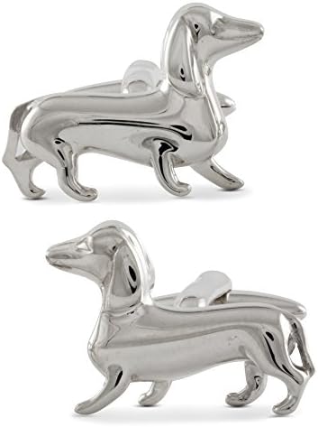 Sausage Dog Cufflinks Dachshund Cufflinks Sterling Silver