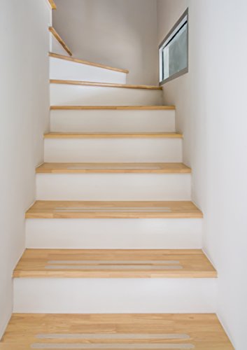 20x Anti Rutsch Streifen für Treppen und Bad. Transparente und selbstklebende Antirutsch Klebestreifen für Dusche und Badewanne - 4