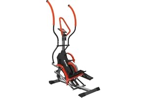 HIGH STREET TV New Image FITT Strider Upright Elliptical Cross Trainer - 8 Levels of Magnetic Resistance - Adjustable Incline - LCD Display Monitors Speed, Distance, Time, Pulse & Calories - Phone & Tablet Holder