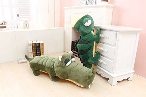 Eidechse Kissen Chamäleon Plüsch kissen Arm Support Kissen Ausgestopft Plüsch Plüschtier Spielzeug Auto Sessel Sitz Kissen - 3