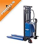elektro-hubwagen ameise® - lithium-ionen tragkraft 1.200 kg 1.000 kg Tragfähigkeit PROTEUS Elektro Hochhubwagen PE1525 Hubwagen Handstapler Deichselstapler Stapler Gabelstapler Deichselstapler