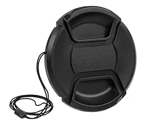 Fotodiox 82mm Inner Pinch Lens Cap with Cap Keeper