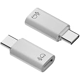 LivX Type C to Lightning Yuva &Ccedil;evirici Yaka Mikrofonu ile Uyumlu Beyaz OTG Adapt&ouml;r OTGYZ