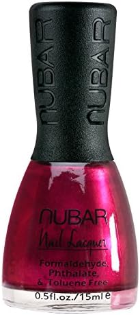 Nubar Fiery Red Nail Polish Lacquers 15ml