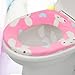 Produktbild Badezimmer Toilette Nachtstuhlmatte mit weicher und angenehmer bunter Beflockung