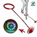 Produktbild RISILAYS Flash Skip Ball Jumping Swing Wheel mit Lichtrad Fußkraft Ball Outdoor Sports Fitness Spielzeug Für Erwachsene Kinder Kind Für Erwachsene Kinder Kind