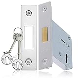 Características: El Forte 3 cerradura (ofrece un nivel de seguridad estándar para puertas de madera. la clave interna funciona Deadbolt puede ser bloqueado y desbloqueado desde ambos lados.