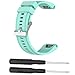 Produktbild für Garmin Fenix 5X GPS Uhr,Hunpta Ersatz Silicagel Schnellinstallation Soft Band Strap (Mint Green)