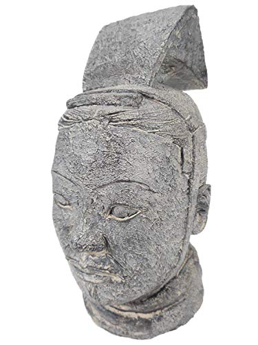 Qin poly nick ben tête de mort 16 cm général de l'armée de terre gTT a106 décoration cuite