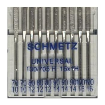 10 Nähmaschinennadeln Mit Flachem Schaft – Größe 80, Metall, Für Viele Haushaltsnähmaschinen