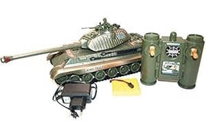s-idee® Battle Panzer 99805 1:28 avec système de combat infrarouge intégré 2,4 GHz RC R/C