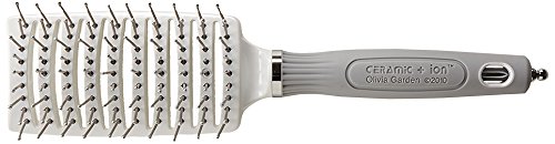 Olivia Garden Ceramic + Ion Turbo Vent Pro Flachbürste Shaper, 9-reihig