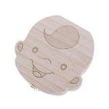 GGG Baby Holz Zähnedose Milchzahn Laub Box Zahnbox - 5