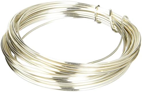 Jewelry Designer 20 Gauge Sqr Wire Silv Plate Copper X5Yd