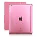 Produktbild Transparent Löschen Leder Smart Cover Fall Funda Para ET00071 für Apple iPad 2 iPad 3 iPad 4
