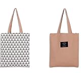 Atrae la atención, esta muy de moda y es especialmente práctica - Nuestra bolsa de compras con dicho ofrece mucho espacio para tus cosas: 37 x 33 cm (volumen aprox. 10 litros) - Ideal para la escuela / la universidad, para las compras en el supermercado o llevar cosas pequeñas por la ciudad o la playa