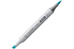 COPIC Ciao Coloured Marker Pen - (BG-01) Aqua Blue, For Art & Crafts, Colouring, Graphics, Highlighter, Design, Anime, Professional & Beginners, Art Supplies & Colouring Books