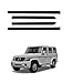 YourBuy top quality car side beading protector door guard 4pcs for Mahindra Bolero RS.499.00