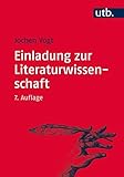 Einladung zur Literaturwissenschaft by 