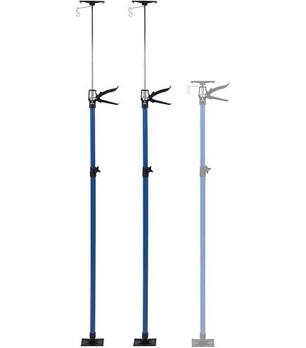 2/4er Set Deckenstütze 50-115 cm/115-290 cm Montagestütze Teleskopstütze 55