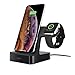 Price comparison product image Belkin PowerHouse Charge Dock for Apple Watch + iPhone (iPhone Charging Dock for iPhone XS, XS Max, XR, X, 8/8 Plus and More, Apple Watch Series 4, 3, 2, 1) - Black