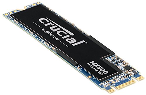 Crucial MX500 CT500MX500SSD4 - Disco Duro s  lido Interno SSD de 500 GB  M 2 2280  3D NAND  SATA 
