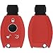 Price comparison product image PhoneNatic car key silicone case for 3-button remote for Mercedes-Benz R Klasse in red 3-button