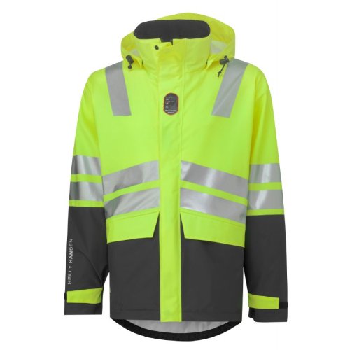 Helly Hansen Regenjacke ASKER HIVIS FR RAIN JACKET 70005 Warnschutzjacke flammhemmend 369 XL