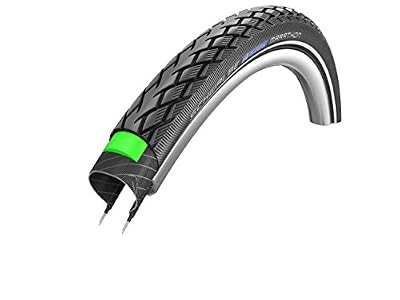Schwalbe 650MGG Marathon Greenguard Pneu rigide Noir/Bande Reflex 650 x 42B (44-584), 27.5 x 1.65 cm