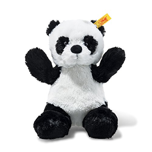 Preisvergleich Produktbild Steiff Panda Ming Kuscheltier, weiß / schwarz, 18 cm