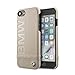 Price comparison product image BMW BMHCI8LLST Beige Logo Imprint, Signature Collection Hard Cover for Apple iPhone
