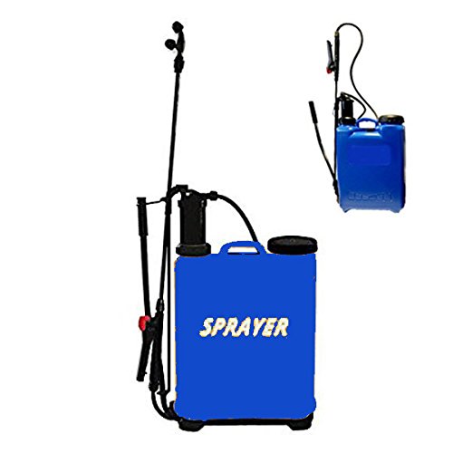 SIVANO Mochila de sulfatar pulverizador de presion rociador fumigador 16 litros