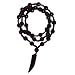 Men Style New Design Bahubali Black Crystal Bead Neckalance For Men And Boys RS.299.00