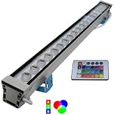 WALLWASHER RGB (Kumandalı) LED AYDINLATMA 20-30-35-50-67-100 CM Duvar ve Ağa&ccedil; Boyama (100)