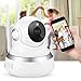 Produktbild VBESTLIFE IP Kamera 720P, Full HD WiFi Drahtlose Überwachung Sicherheit CCTV Netzwerk Cam Unterstützung Nachtsicht, Bewegungserkennung, 2-Wege-Audiomonitor für Baby/Elder/Pet(Weiß)