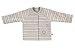 Jacky Baby Unisex 100% Cotton - Beige/Streifen - Jacky Elephant Reversible Jacket, 294101 -  White - 9.5