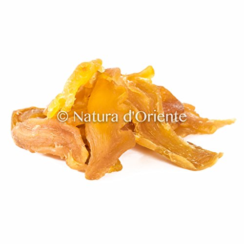 Zenzero ginger disidratato senza zucchero a fette, prima qualità, senza anidride solforosa e conservanti. - 500gr