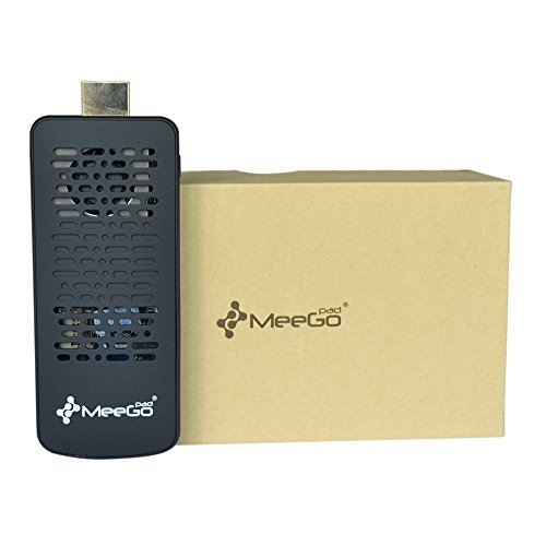 MeeGoPad T05 smart Cooling Fan Version Licensed Windows 10 Mini PC,Intel Atom Baytrail CPU 2GB RAM/32G Storage WIFI 802.11b/g/n Bluetooth 4.0 TV BOX Small Compute Stick -Black - 4