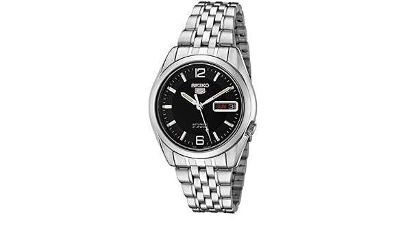 SEIKO 5 Five orologio da polso a carica automatica da uomo SNK 393 K 1  Giappone : Amazon.it: Orologi