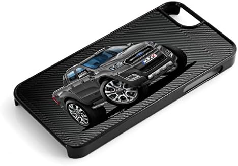 WickedArtz Cartoon Car Ford Ranger T6 Wildtrak 2015+ Double Cab Pick Up iPhone 6/6s Case/Cover (Grey)