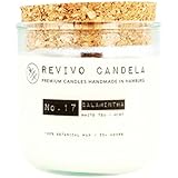 Duftkerze aus Sojawachs No. 17 Calamintha, vegane Duftkerze, handgemacht in Hamburg, Revivo Candela