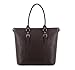 Produktbild WITTCHEN Damen Shopper Damentasche, 34x34x13 cm, Dunkelbraun, Leder, Echtleder, Handmade, 83-4E-912-4