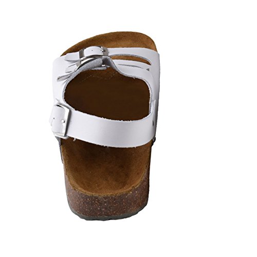 Wellness Komfort+ Herren Tieffußbett Sandalen ESD weiss - 4