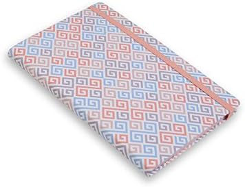 A5 Pastel Coloured Premium Quality Notebook in a Gift Box (Constance Geometric Design)