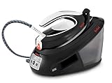  Tefal Express Anti-Calc SV8055 estación plancha al vapor 2800 W 1,8 L Negro, Blanco - Centro de planchado (2800 W, 6,5 bar, 1,8 L, 450 g/min, 120 g/min, Negro, Blanco)
