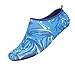 Produktbild Strandschuhe, Sunday Wasserschuhe Surfschuhe Schwimmschuhe für Damen Herren Kinder Outdoor Wassersport Tauchen Yoga Socken Strand Schuhe Laufband Schuhe (Blau, M)