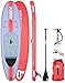 Produktbild Jobe 2018 Womens Aero Yarra Inflatable Stand Up Paddle Board 10'6 x 32 INC Paddle, Backpack, Pump & Leash
