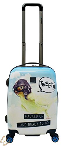 Preisvergleich Produktbild Handgepäck Trolley Tweet 55cm Saxoline Blue