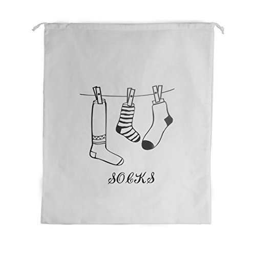 Wäschesack Wäschesammler Wäschetasche Wäsche Tasche Sammler Sortierer Sack grau schwarz - 2